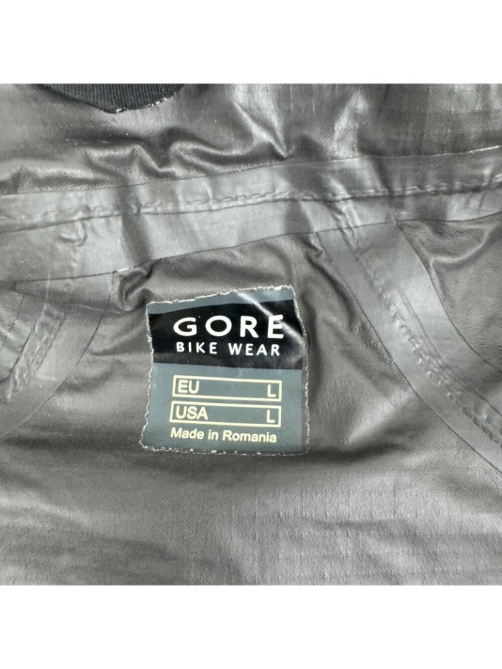 Gore Bike Wear Gore-Tex Paclite Cycling Windbreaker Jacket Men’s Size Large Red - Picture 4 of 16